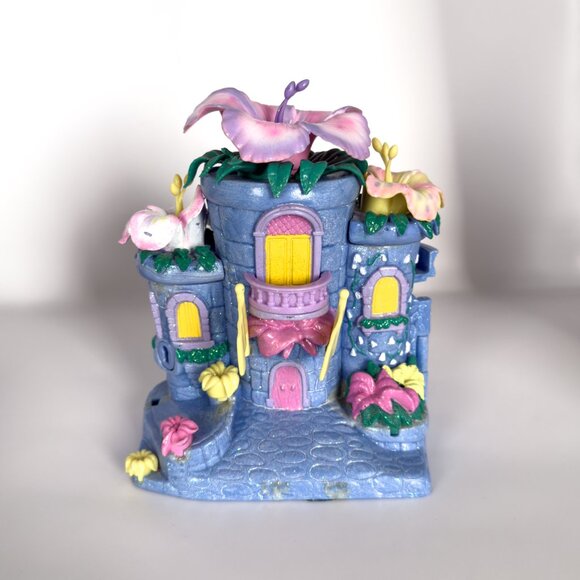 1996 Polly Pocket Starcastle Garden Flower Butterfly Castle Bluebird Vintage Toy - Picture 3 of 12